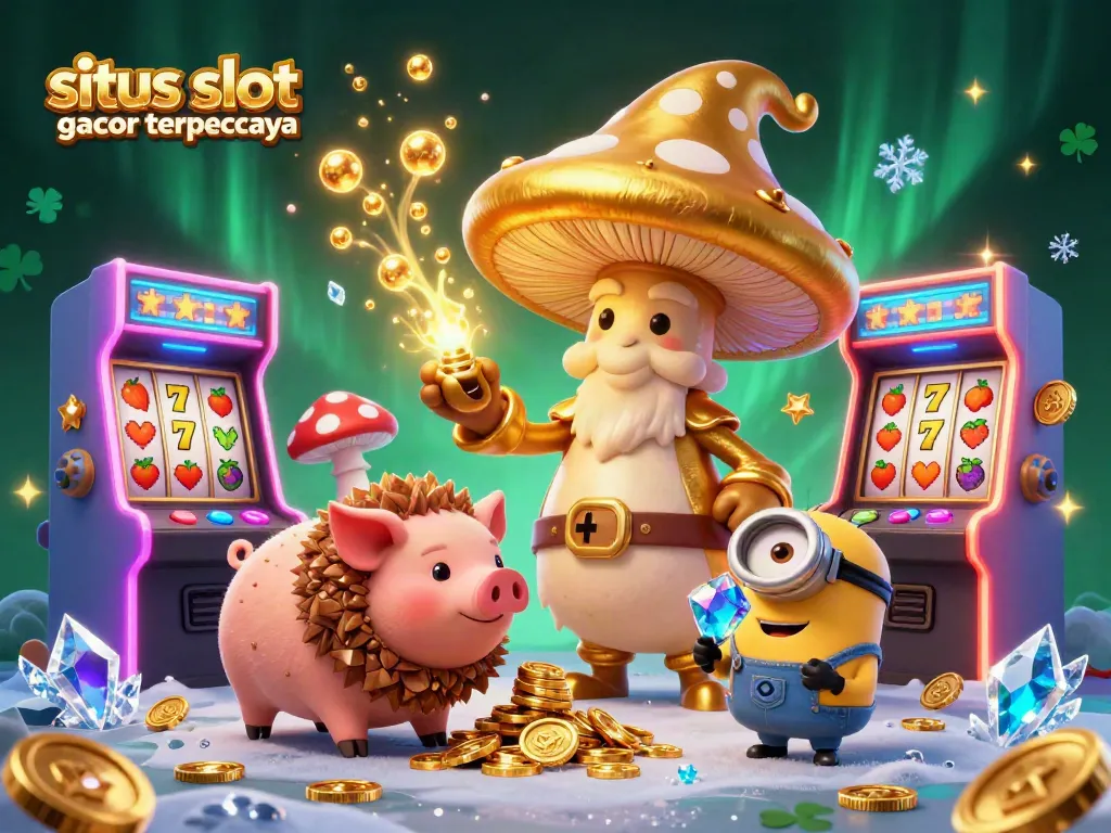 Engage players with the enchanting world of situs slot gacor terpercaya featuring magical characters and vibrant slot elements.