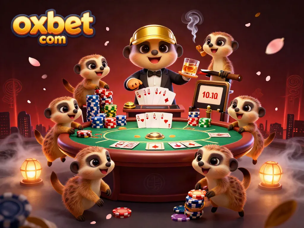 Experience thrilling gameplay at oxbet com with our vibrant meerkat casino scene full of action.