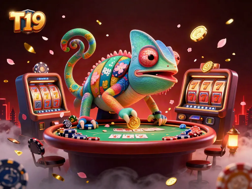 Experience thrilling games at T19 with vibrant casino visuals and engaging gameplay.