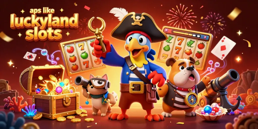 Experience excitement with apps like luckyland slots featuring engaging characters and dynamic gaming elements.