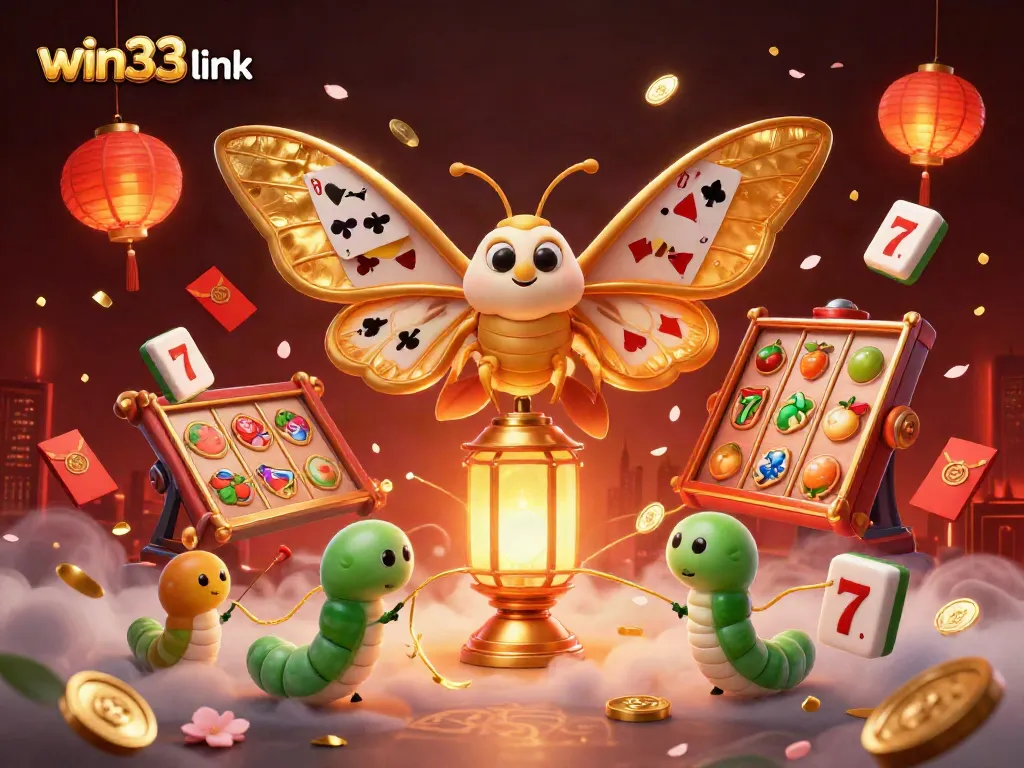 Engage in exciting gameplay at win33 link, showcasing vibrant casino-themed elements and characters