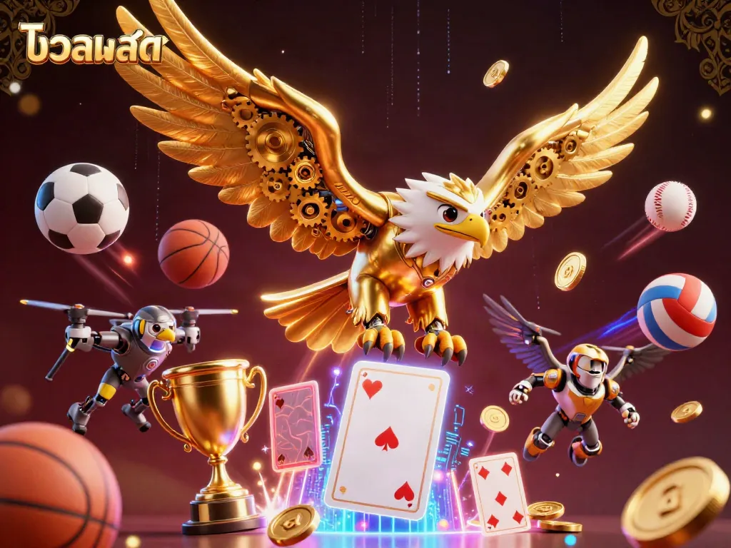 Experience thrilling sports betting action with บอลสด symbolizing live matches and seamless gameplay.