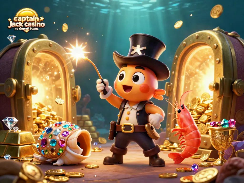 Claim the captain jack casino no deposit bonus with fun characters and treasure elements.