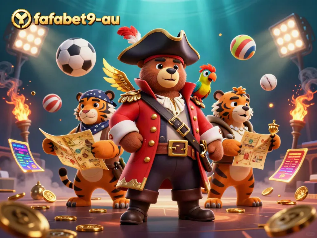 Engage with exciting gambling action at fafabet9-au featuring animated casino characters.