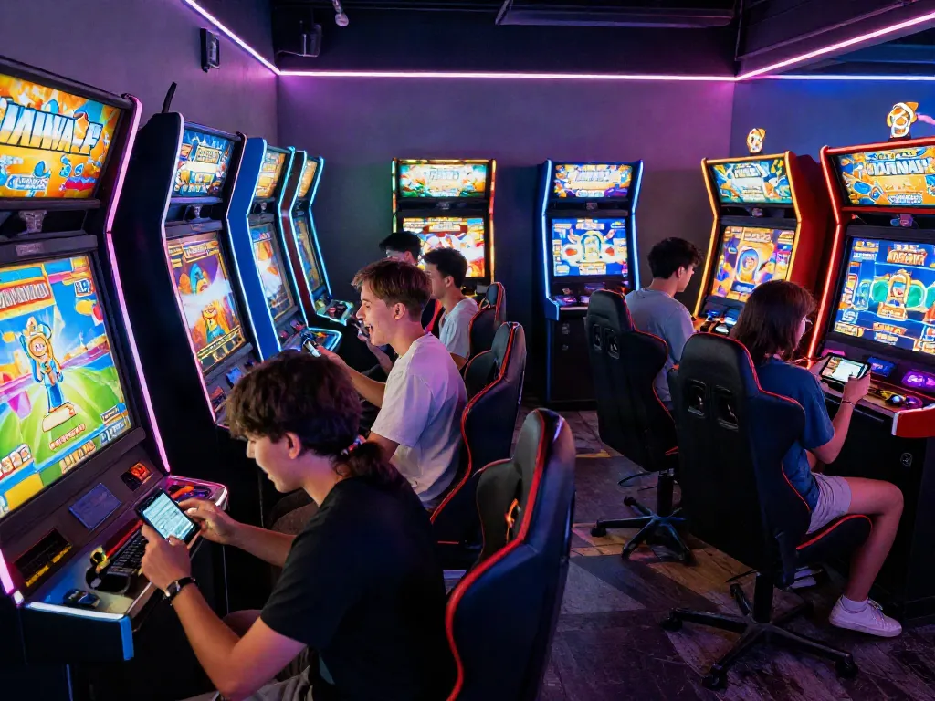 Pengalaman bermain slot seru dengan MARTOTO di ruang permainan modern yang dinamis.
