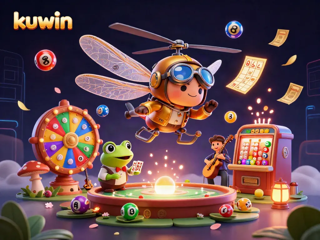Experience thrilling games at kuwin with a vibrant casino atmosphere featuring lively characters and interactive elements.