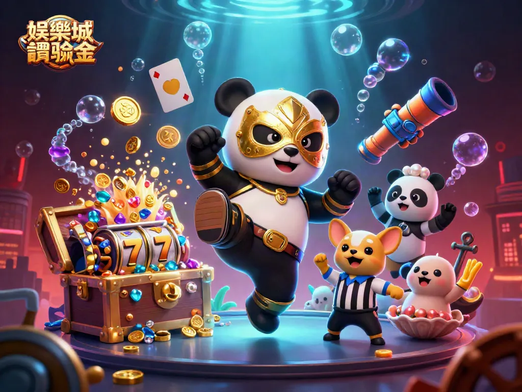 體驗金娛樂城的3D插畫，展示精彩的遊戲場景及角色互動，吸引玩家參與遊戲。