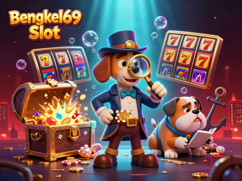 Engage with the thrilling Bengkel69 Slot, featuring unique clues and vibrant gambling elements.