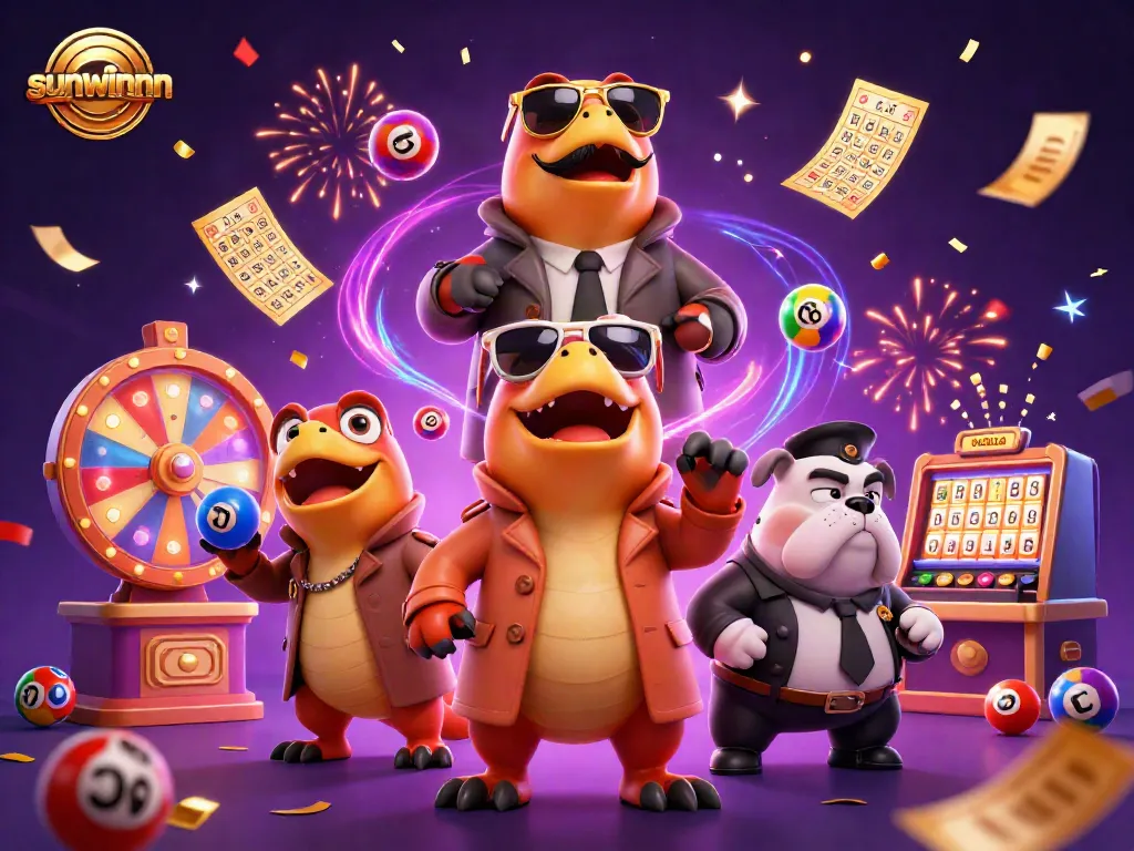 Watch sunwinnn raptors cleverly disguise into a VIP lounge amidst playful casino elements.