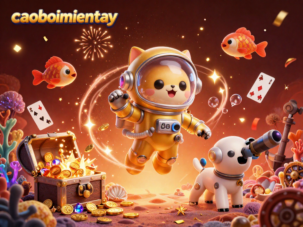 Watch the caoboimientay universe come alive with a colorful treasure hunt scene filled with excitement.