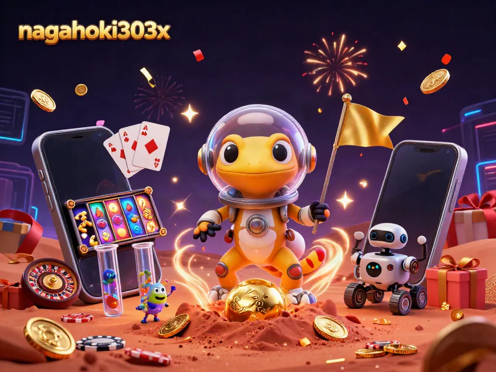 Pemain mengunjungi kasino emas di Mars, nagahoki303x memimpin permainan dengan semangat.