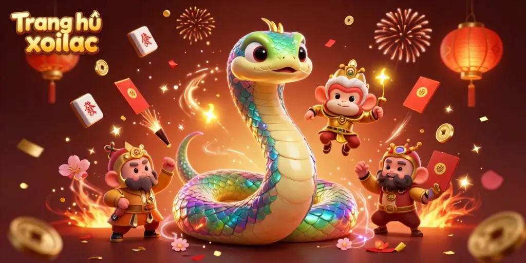 Experience the excitement of Trang chủ xoilac with this vibrant illustration, highlighting dynamic gambling elements.